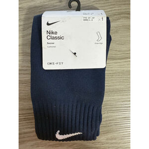 Nike Classic Navy Knee-High Soccer Socks One Size